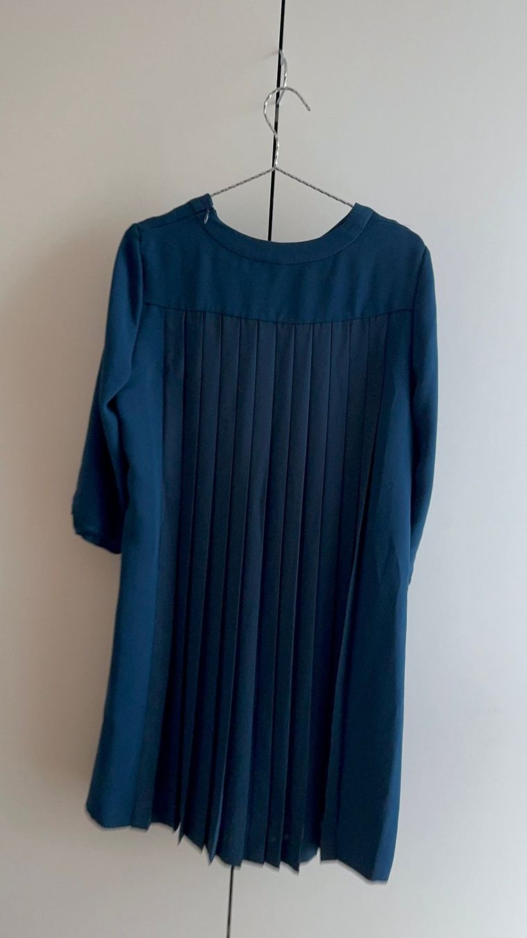 Claudie Pierlot Vestiti: Robe bleue petrole CLAUDIE PIERLOT – Usato da La conversion venduto da Repio 1