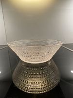 Gr. Schale Glas farblos O. Toikka Nuutajärvi Kastehelmi 1964
