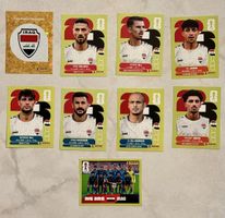 Panini WM 2026!!! Irak!!! 9 verschiedene Stickers!!!