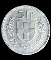 Top 5 Franken 1923 Silber – ss-vz