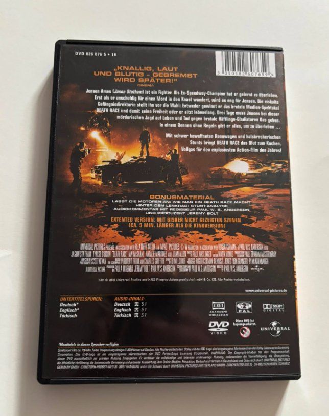 Tutti i DVDs: Death Race ( DVD ) – Usato da lupfig venduto da maniacs666 2
