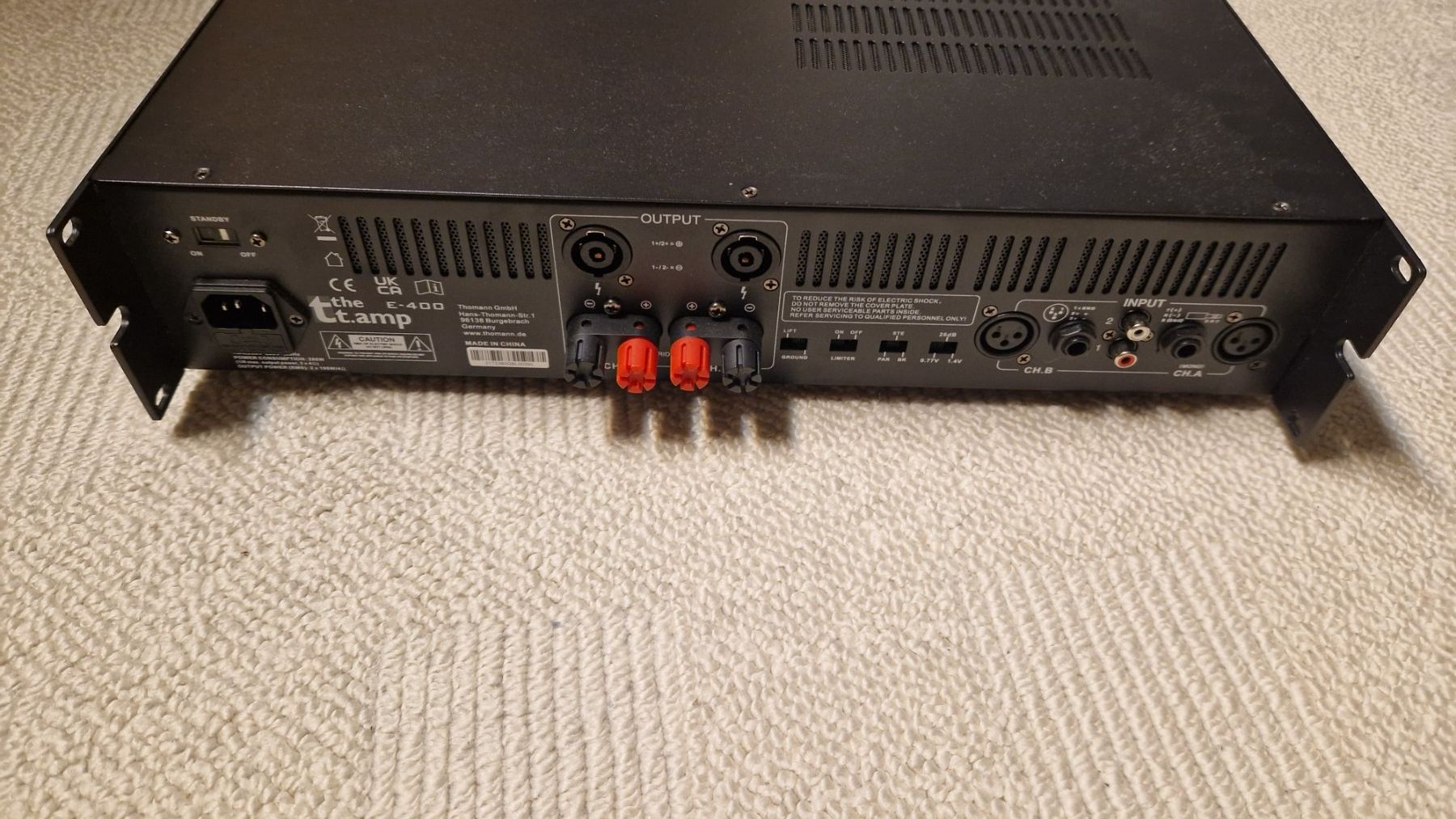 Verstärker: t.amp E-400 – Gebraucht aus Uster von divovodi 2