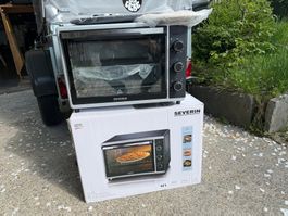 Umluftbackofen Severin To 2058 freistehend mit Garantie