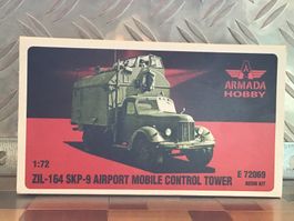 ARMADA HOBBY ZIL-164 SKP-9 AIRPORT MOBILE CONTROL TOWER 1:72