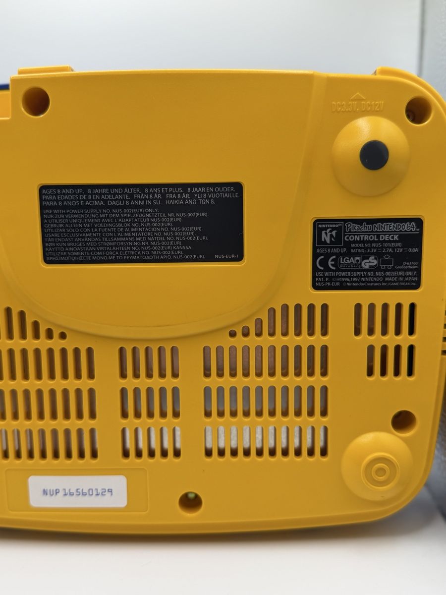 Nintendo Console: Nintendo 64 N64 Pikachu OVP – Usato da Carrouge VD venduto da RETRO-GAME-97 4
