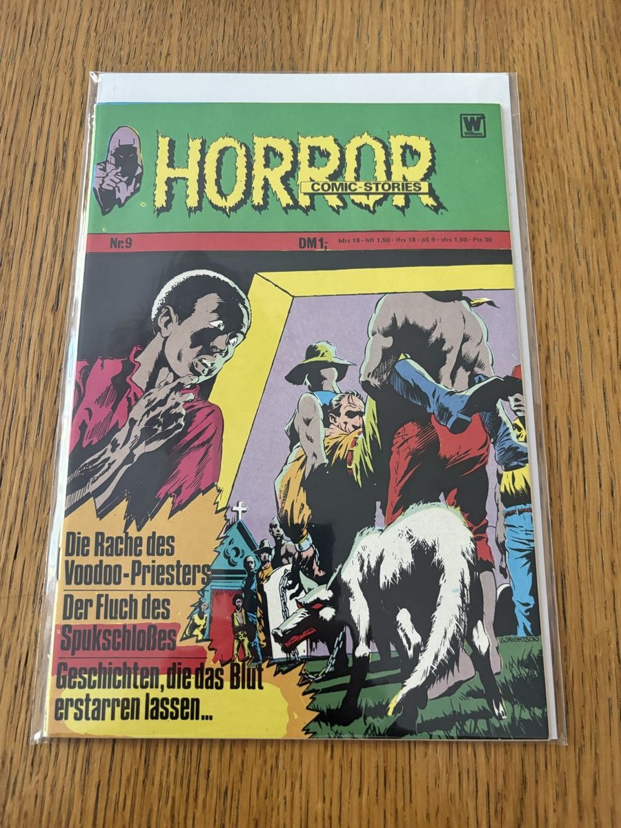 Fumetti: Horror BSV nummer 9 !! – Usato da Wangen b. Dübendorf venduto da Antiz1210