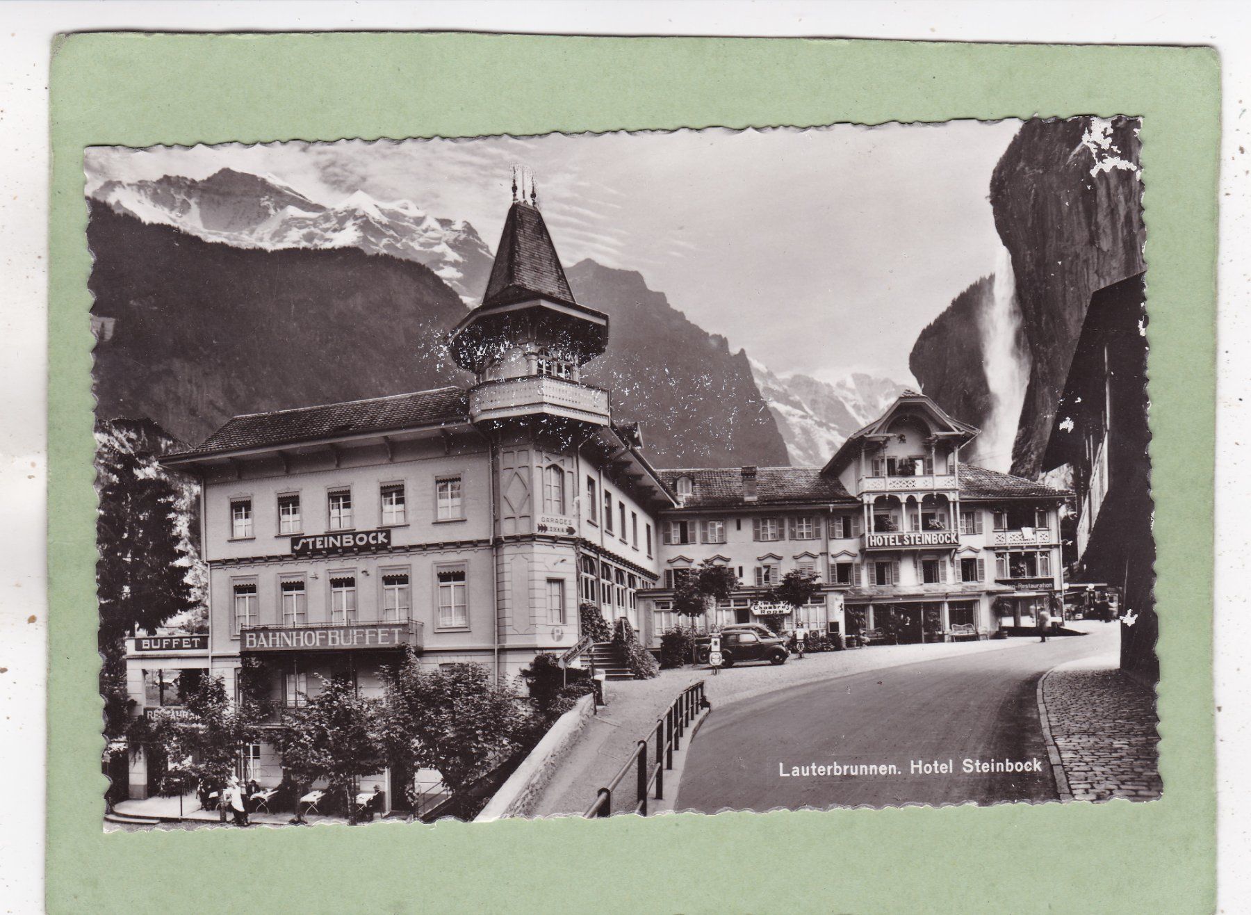 Cartes postales: Lauterbrunnen Hotel Steinbock 1938 – D'occasion à Herisau par Lisegrat2008
