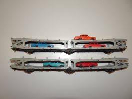 2x LIMA 309 Autotransporter FS Pay 530 376  S.I.T.F.A. H0 DC