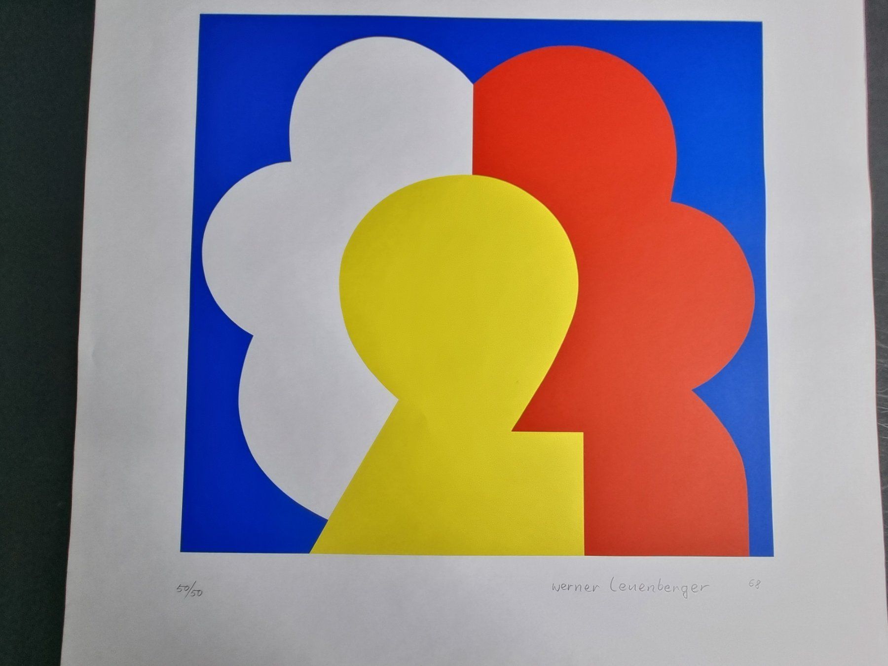 Grafica & Litografie: WERNER LEUENBERGER SERIGRAPHIE SIGNIERT NUMMERIERT – Usato da Gersau venduto da kunst-online