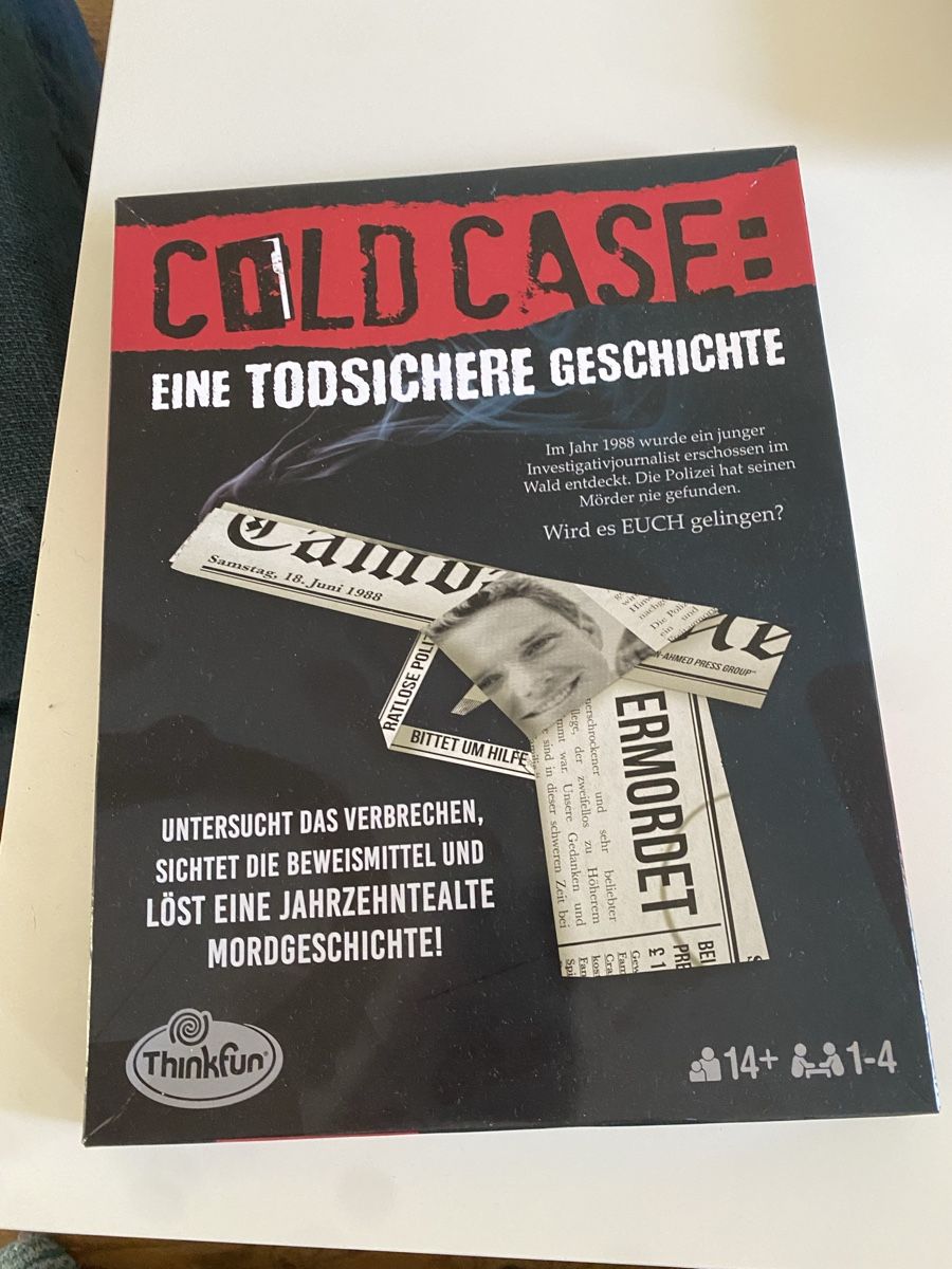 Giochi: Cold Case Rätselspiel – Usato da Zürich venduto da dima04