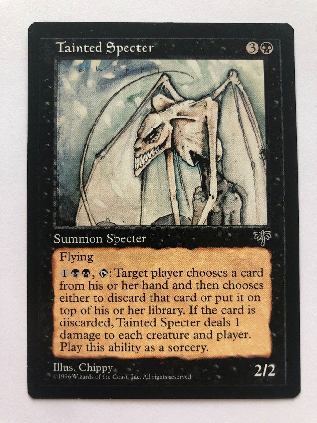 Cartoline: MTG - Tainted Specter – Usato da Zürich venduto da T_H_O_M_A_S