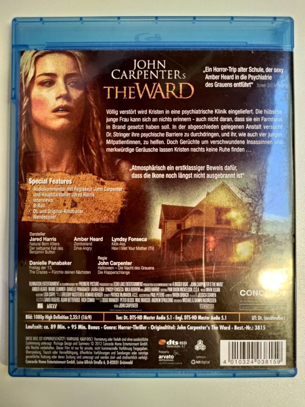 Tous les DVDs: The Ward – D'occasion à Liestal par Kratzilla 2