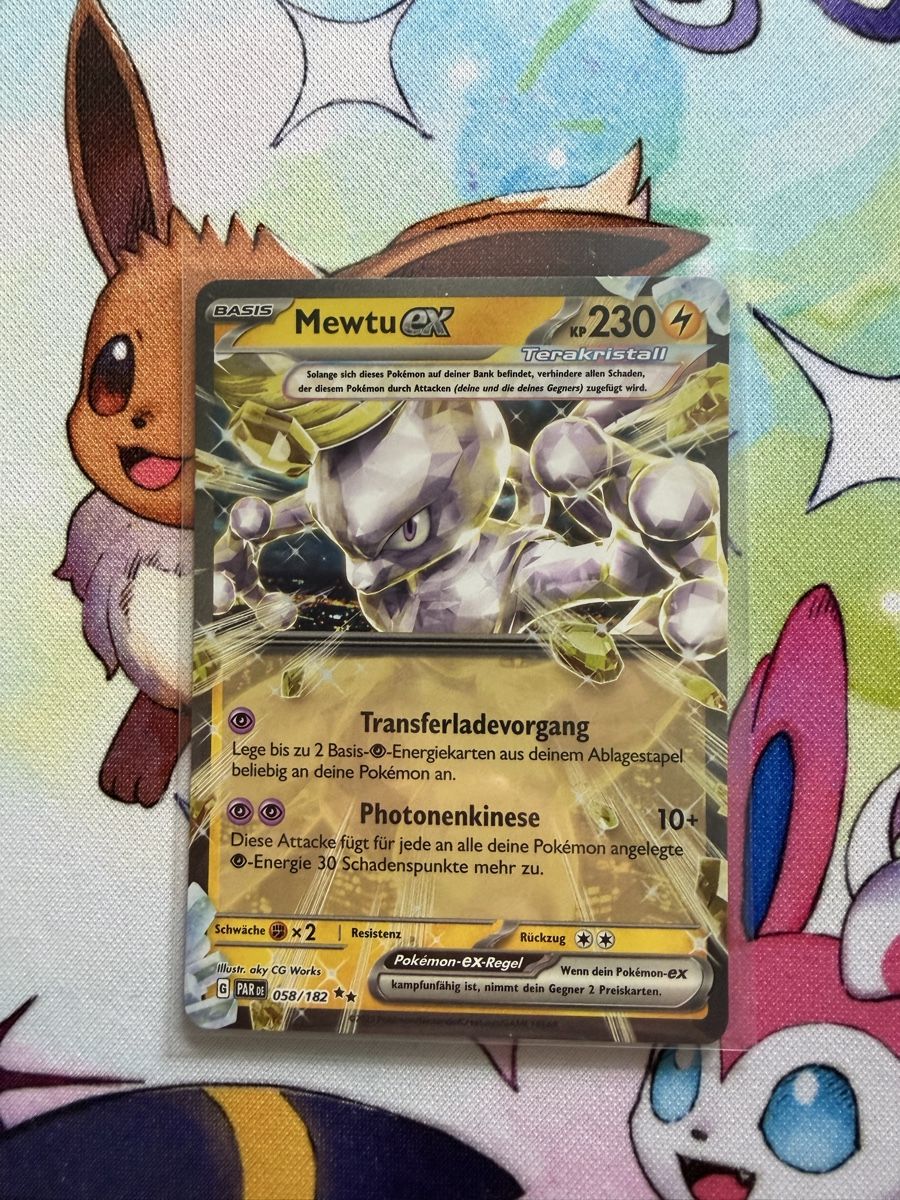 Pokémon Cartes à collectionner: Pokemon Mewtu EX 058/182 PAR – D'occasion à Grindelwald par TSG-G-Town