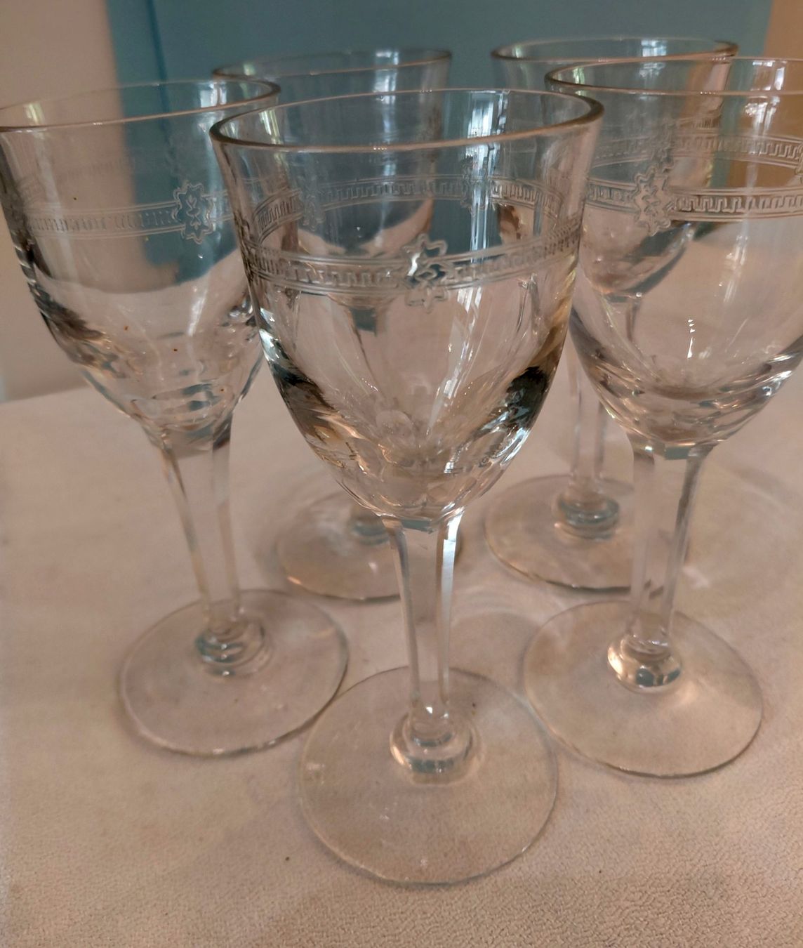 Bicchieri: 5 antike Gläser – Usato da Zürich venduto da Rosys 2