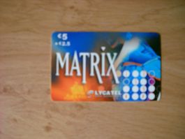 Matrix Guthabenkarte Lycatel 5 Euro