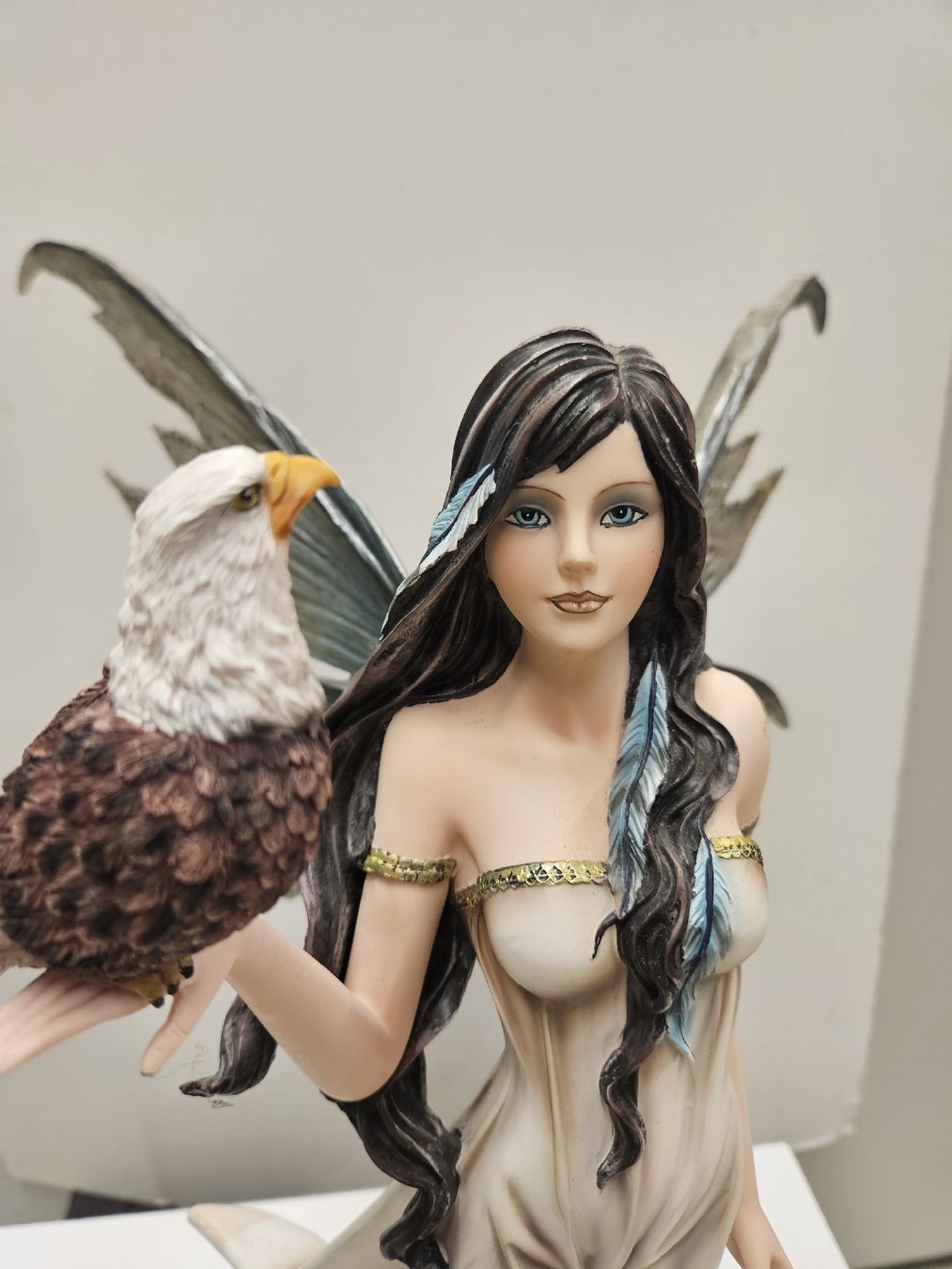 Statuette: Elfe mit Adler 47cm  – Nuovo (secondo la descrizione) da Dielsdorf venduto da Kenan997 1