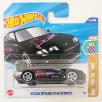 Hot Wheels Nissan Skyline GT-R BCNR33 BLack! (1x Versand)