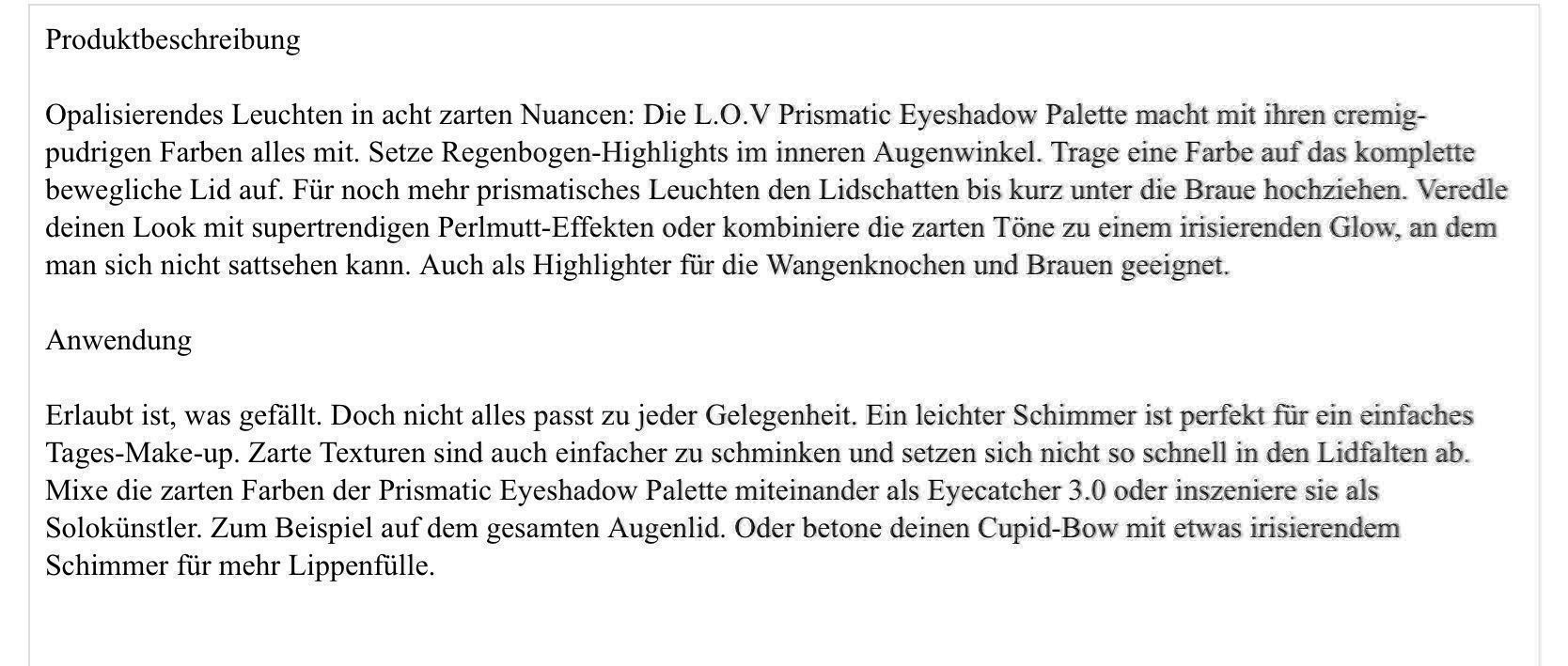 Chanel Make-up: Chanel und L.O.V. Lidschatten – Usato da Kreuzlingen venduto da shopaholicatheart_2 4