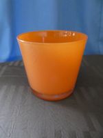 Vase Glas orange