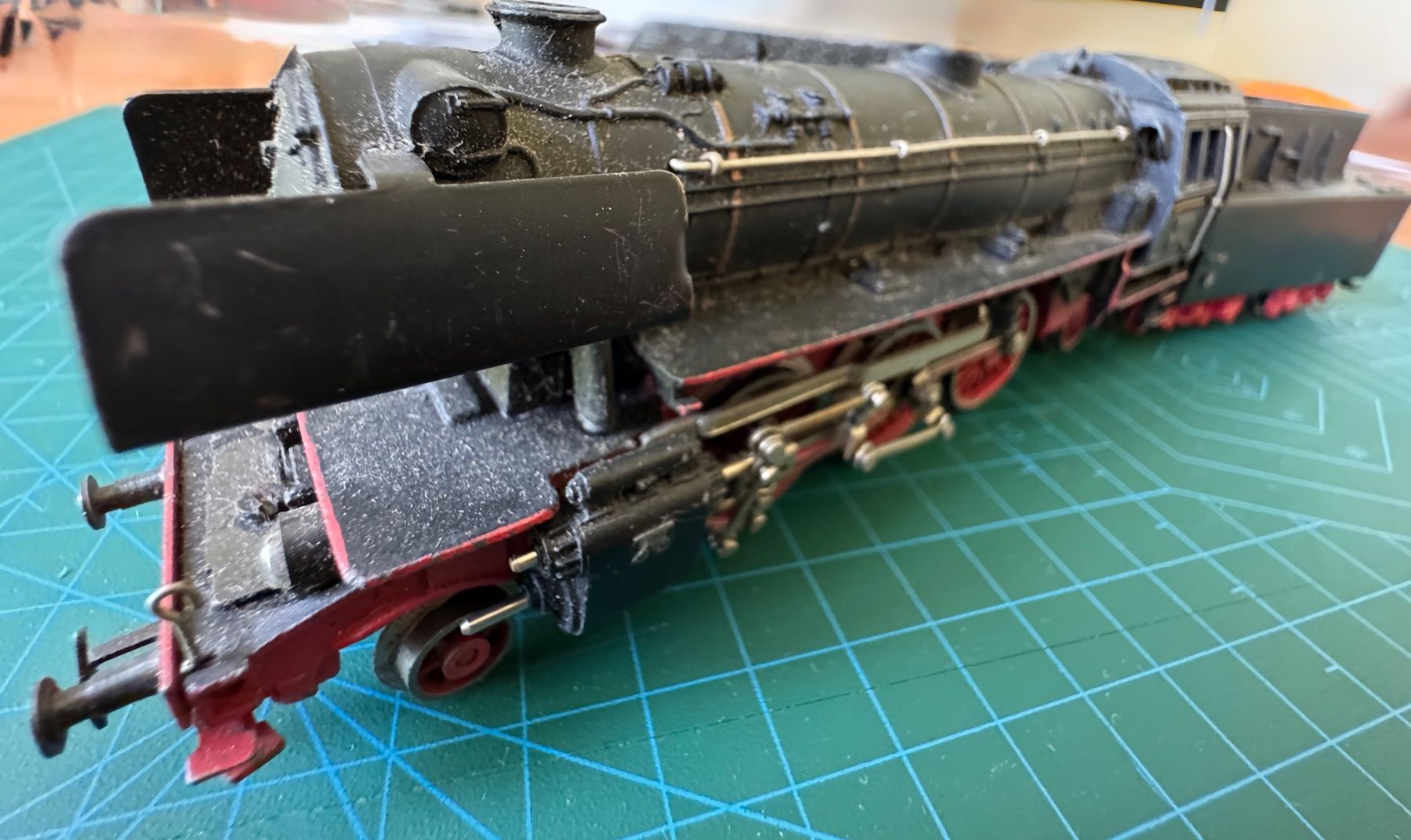 Märklin Modellini di ferrovie: Märklin Dampflok mit Wagen – Usato da Rüschlikon venduto da yakcom