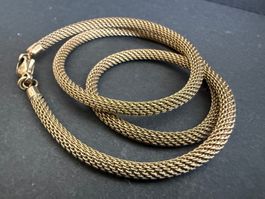 Silber Kette 925, vergoldet