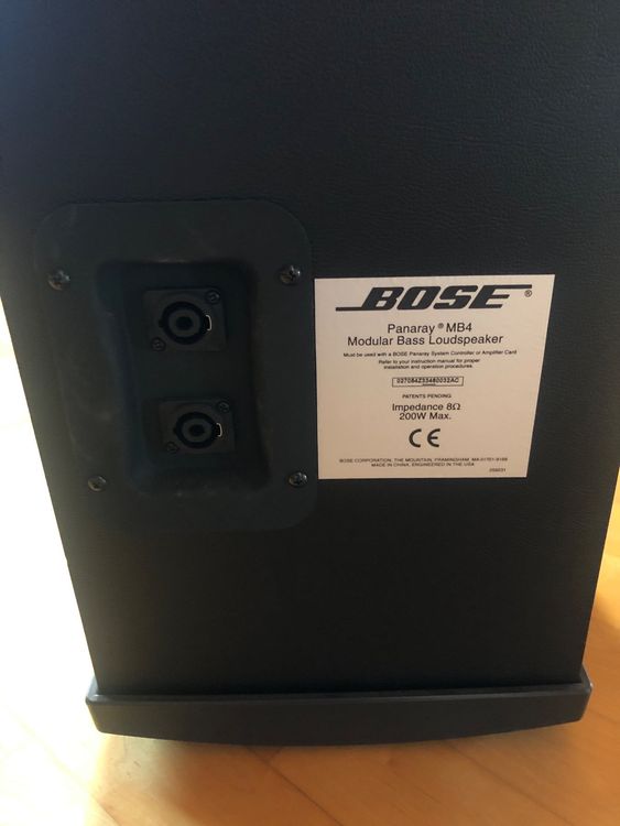 Bose Panaray MB4 Subwoofer Kaufen auf Ricardo