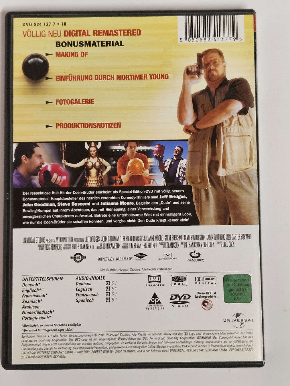 Alle DVDs: The Big Lebowski DVD Special Edition – Gebraucht aus Oberdorf BL von BaldenEagle 4