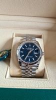 Rolex Datejust 36 126234 Blue Fluted Motif Jubilé NEU 2024