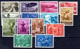 Liechtenstein 1959/64 Satz Nr. 325/38 **