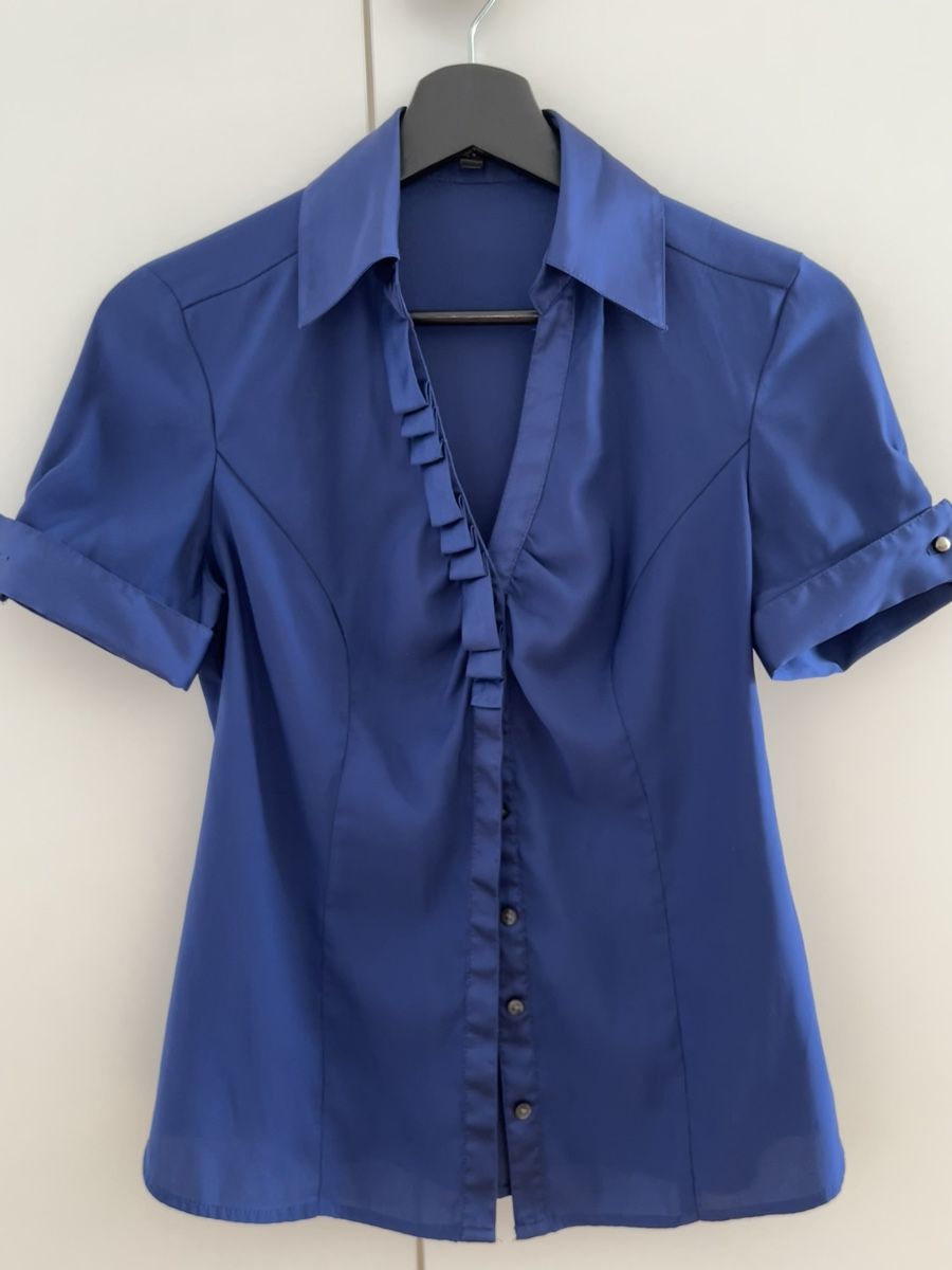 Camicette: Chemisier bleu chic – Usato da Nyon venduto da sam_vt7r 1