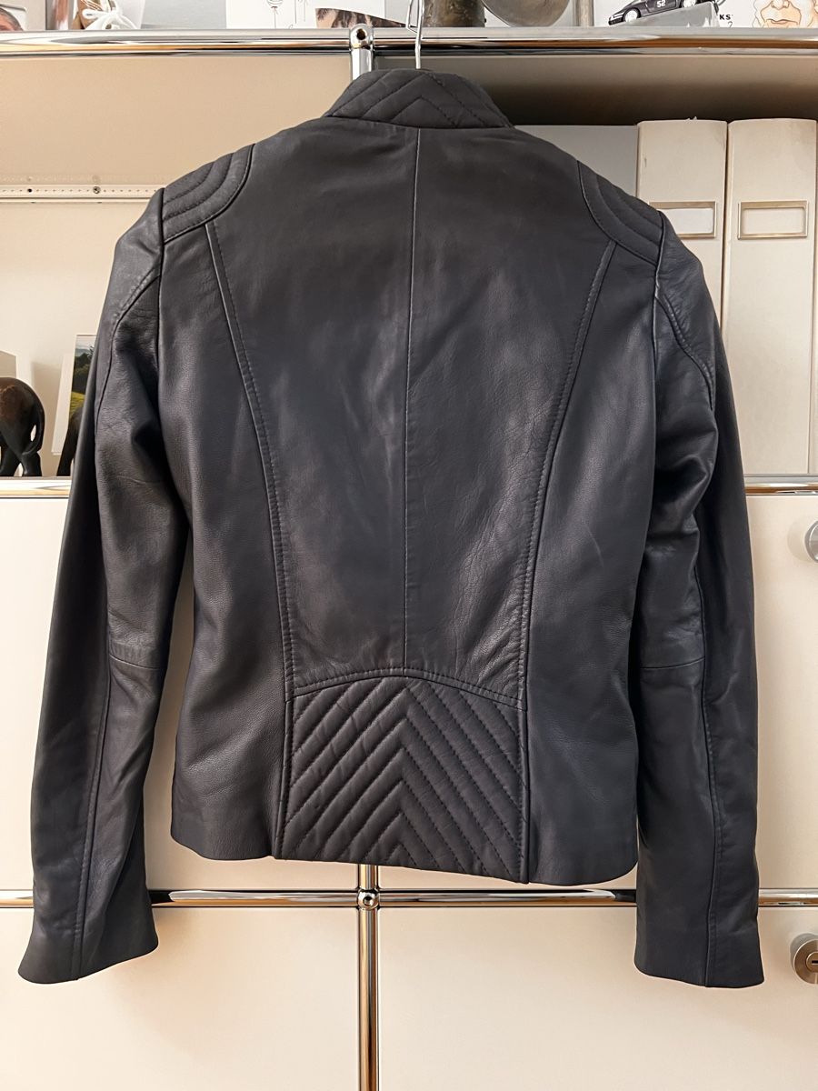 Giacche: Lederjacke IBANA blau Gr. 34 – Nuovo e nell'imballaggio originale da Bachenbülach venduto da Floydp 3