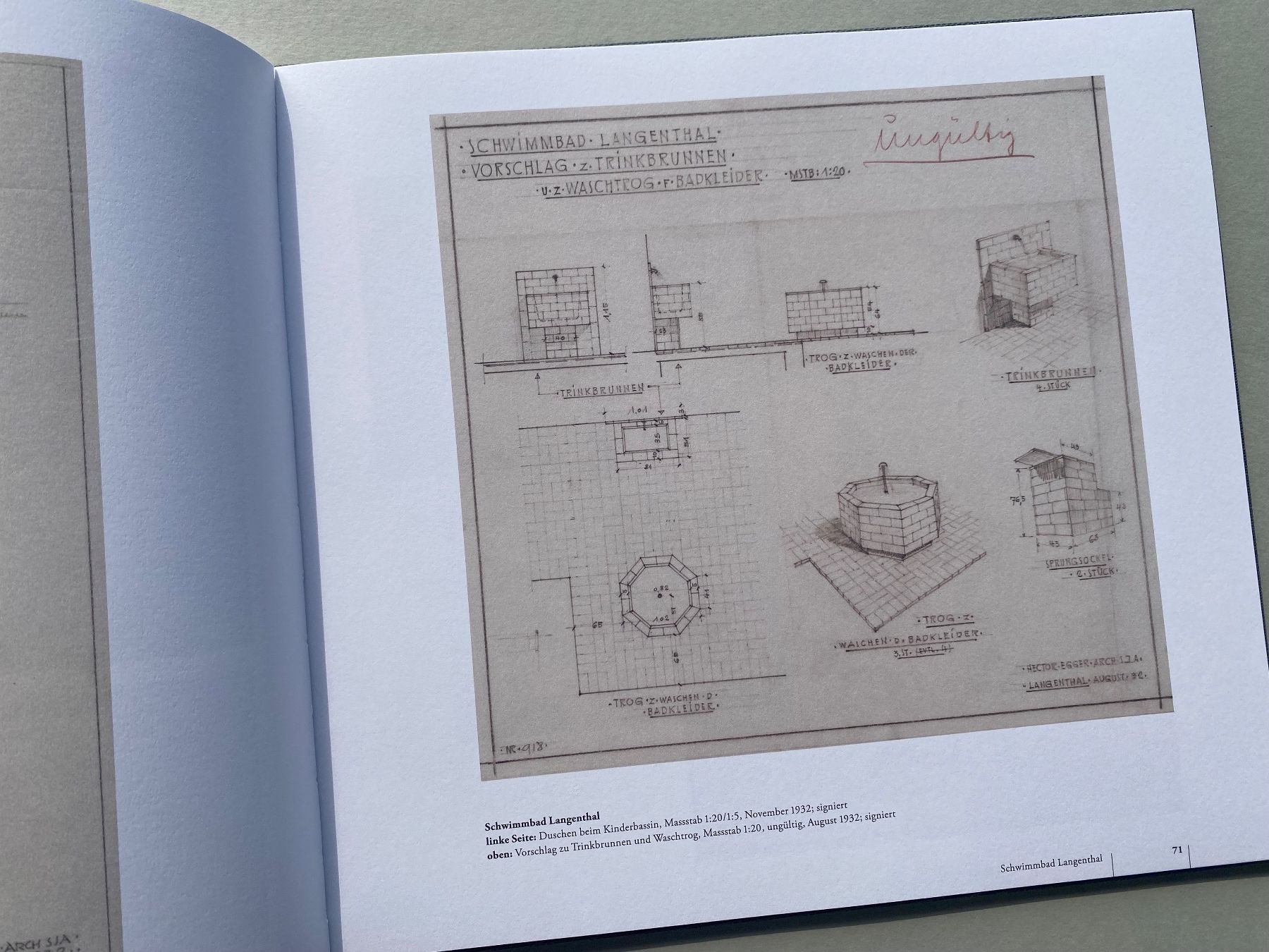 Bücher: Architekturbuch Hector Egger, öffentliche Bauten – Gebraucht aus Zürich von lesgarcons 6