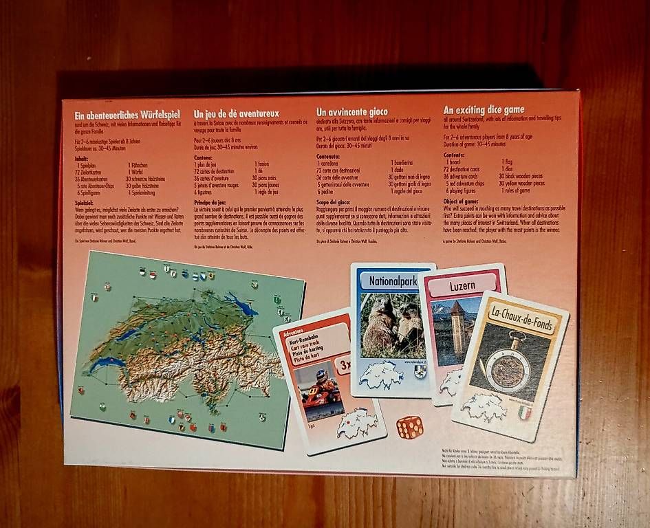 Giochi: Brettspiel Schweizer Reise – Usato da Arbon venduto da chez-calibra 1