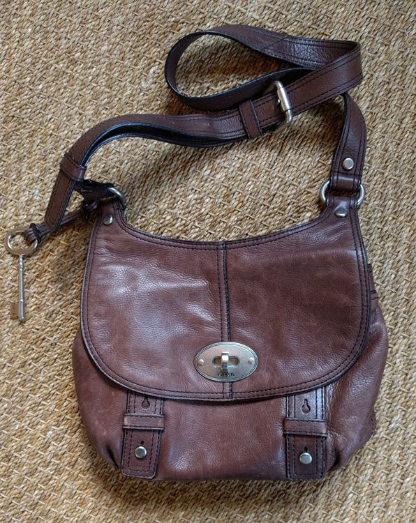 Sacoche De Selle Western En Cuir Véritable, Marron Foncé, Pour Cheval - Neuve, Livraison Gratuite