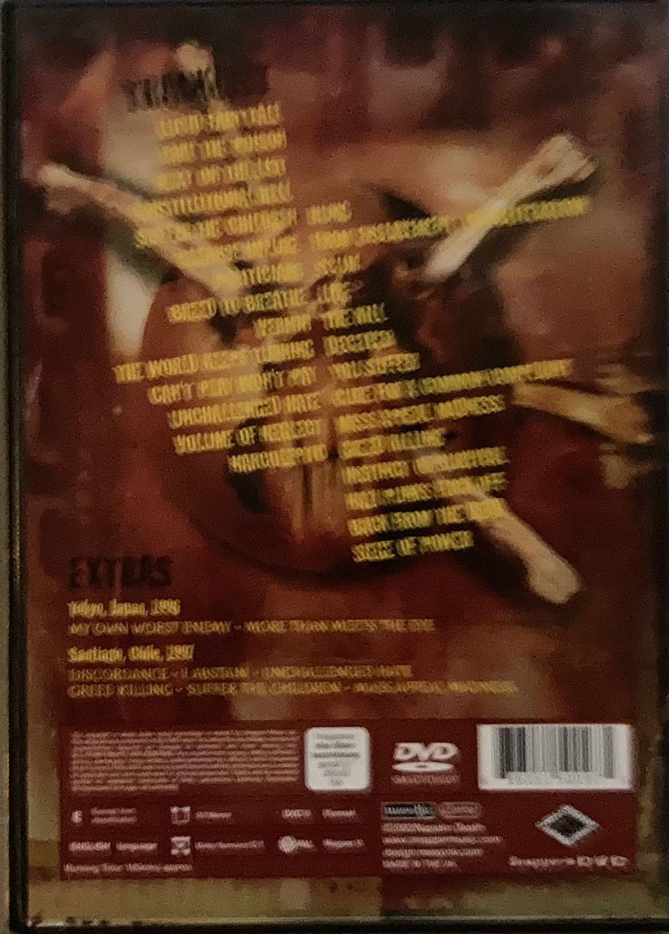 Tutti i DVDs: NAPALM DEATH - PUNISHMENT IN CAPITALS – Usato da Poliez-Pittet venduto da Newtown-Records 1