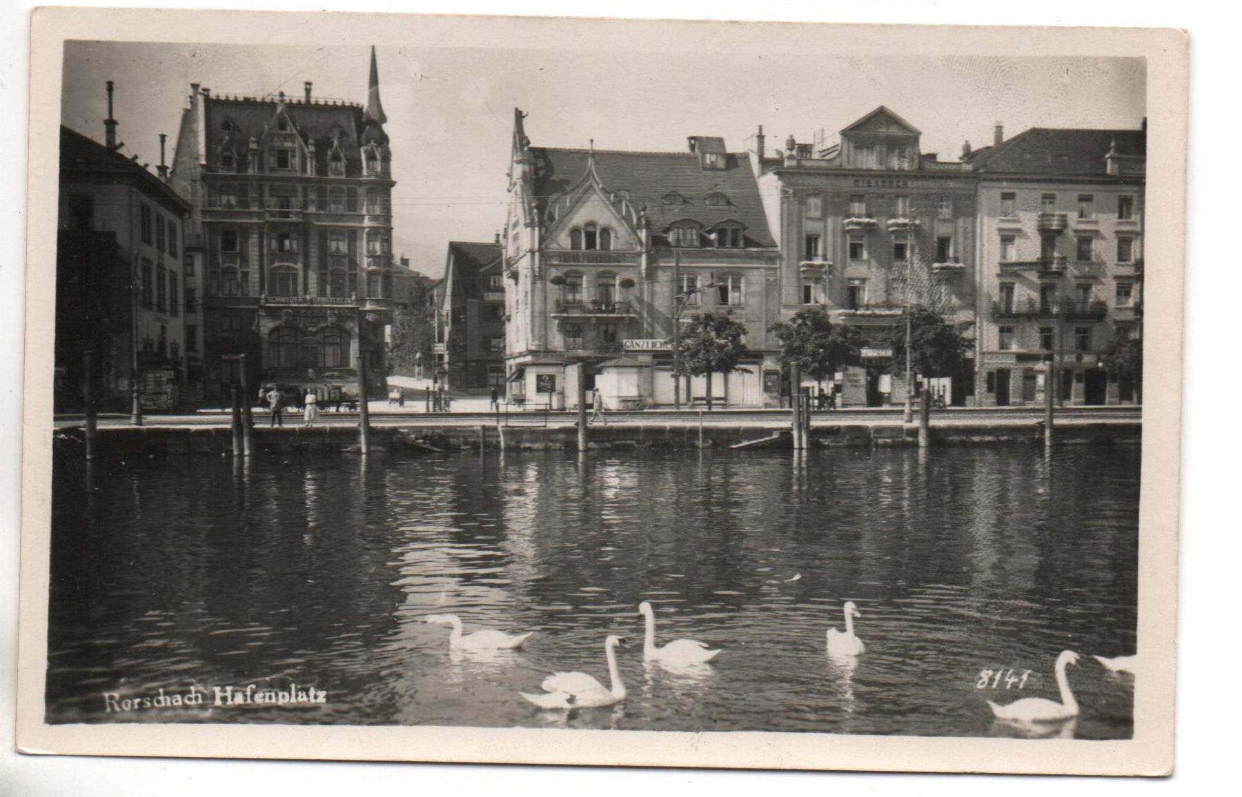Cartoline postali: RORSCHACH Hafenplatz – Nuovo (secondo la descrizione) da Jona venduto da philajona