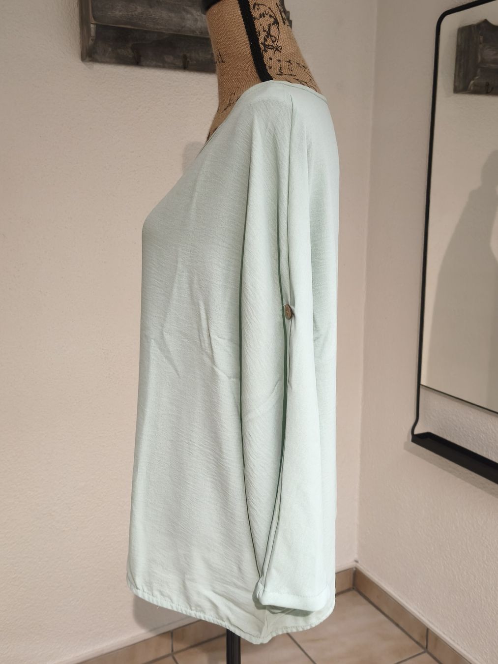 Blusen: Damen Oberteil hellgrün Grösse L 100% Polyester – Neu (gemäss Beschreibung) aus Emmetten von SecondhandSiska 1