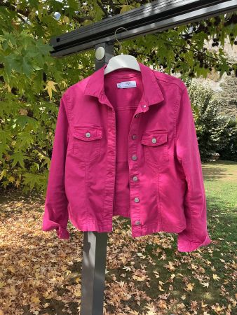 Veste Le Temps des Cerises rose, taille XL, occasion