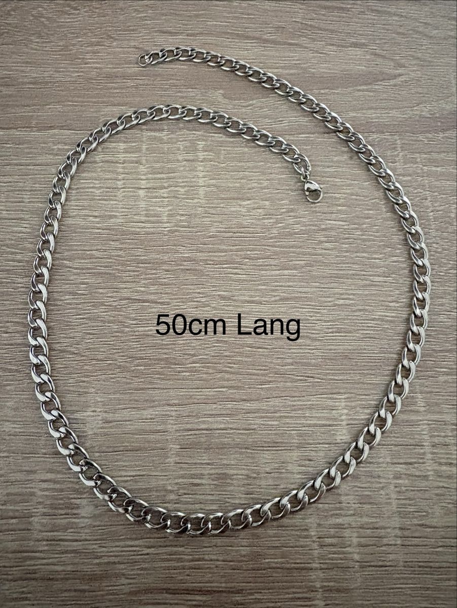 Catenine: Halskette Edelstahl 50cm lang Herren – Nuovo (secondo la descrizione) da Wetzikon ZH venduto da mic_ssc8