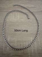 Halskette Edelstahl 50cm lang Herren