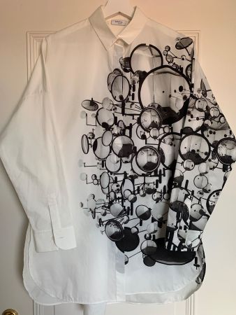 Amazing mirror print blouse Akris Punto