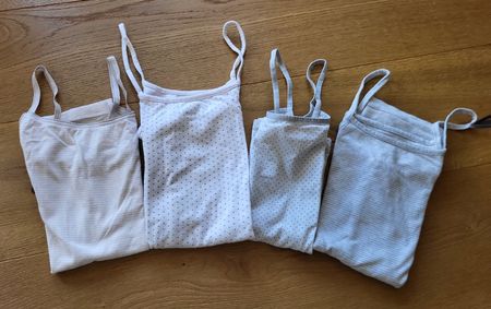 Lot de 4 Débardeurs Filles, Taille 158-164