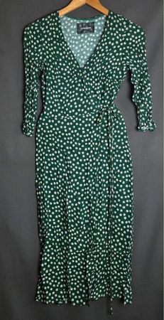 Reformation Viscose Blend Midi Dress