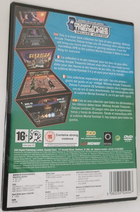 Midway's Arcade Treasures Deluxe Edition (PCGame, neu, OVP) Kaufen
