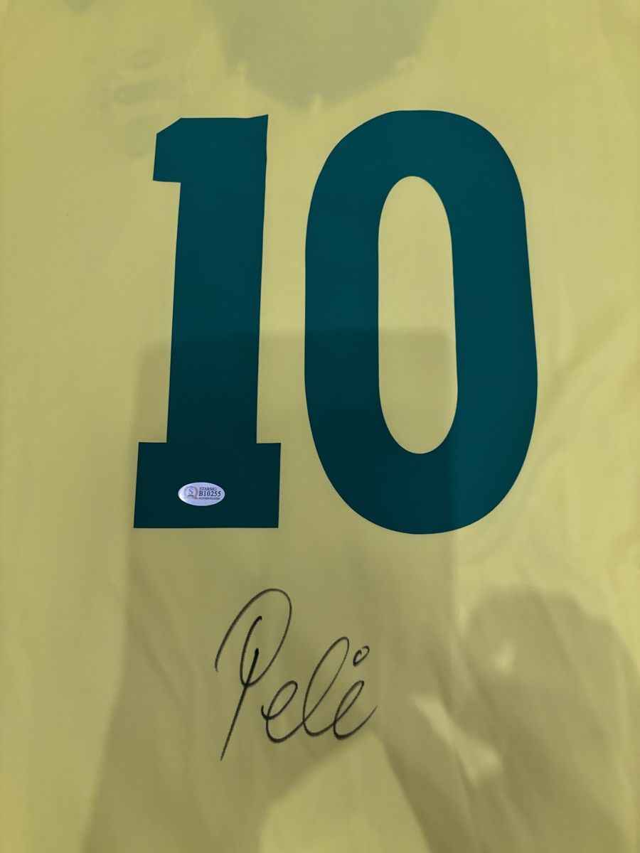 Leibchen & Hosen: Fussballtrikot  Pele signiert – Neu (gemäss Beschreibung) aus Niederwangen BE von Schugo69 2