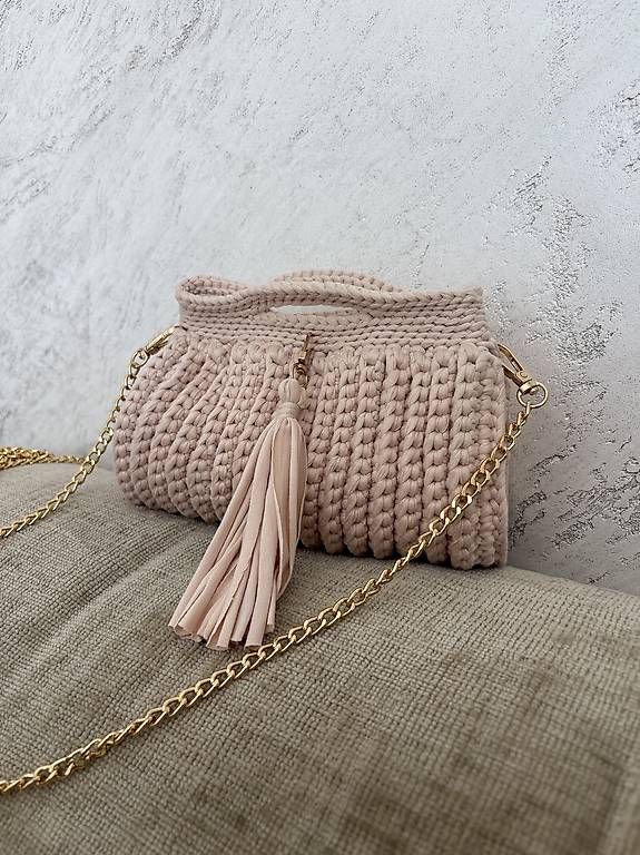 Borse da donna: Handgemachte Häkeltasche – Nuovo (secondo la descrizione) da Hinwil venduto da camposlu 2