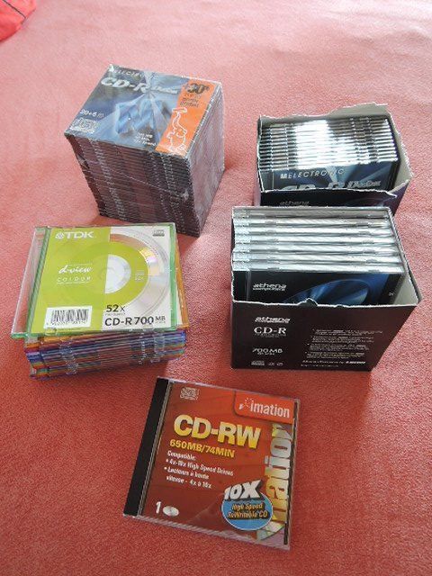 diverse CD-R-Rohlinge 65 Stück | Kaufen auf Ricardo