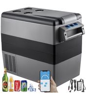 Tragbare Kompressor Kühlbox 55 L Auto Kühlschrank 220 V Mini