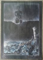 Bild Gemälde Paint Brushing, 30x42 cm, A. Kohler 1977