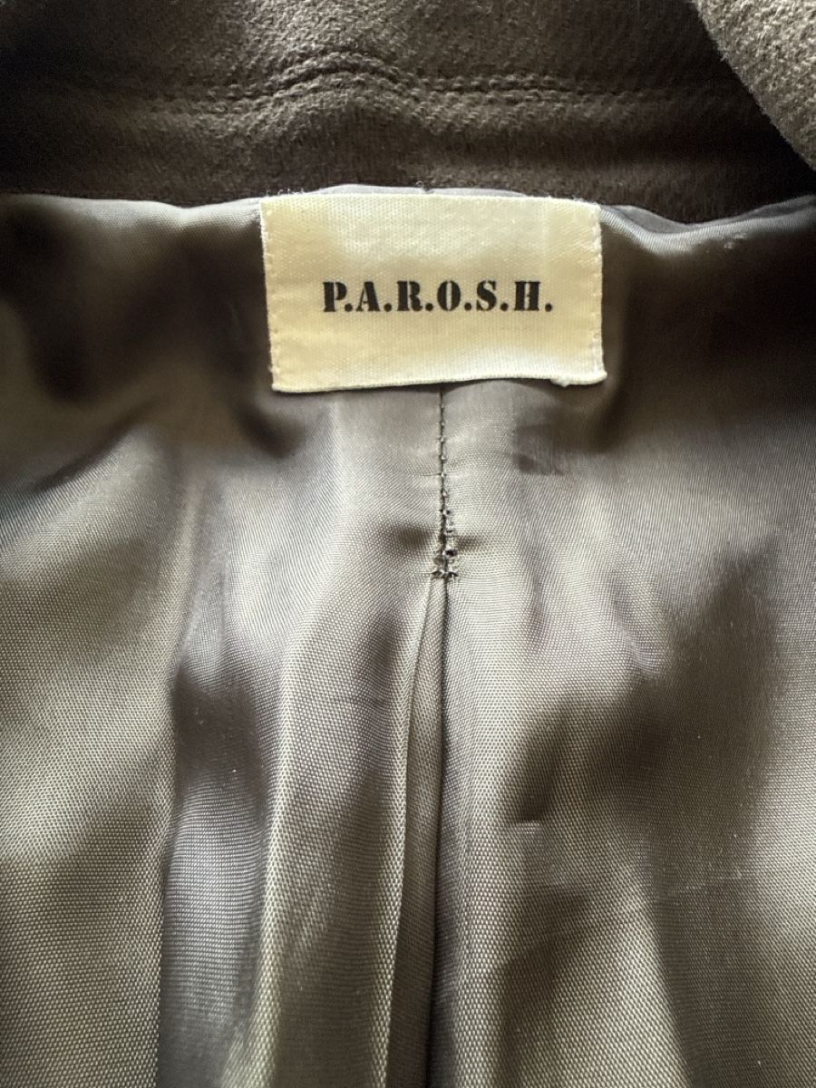 Manteaux: Authentic P.A.R.O.S.H. Italian Wool Jacket / Coat – Brown – D'occasion à Genève par Vsin 1